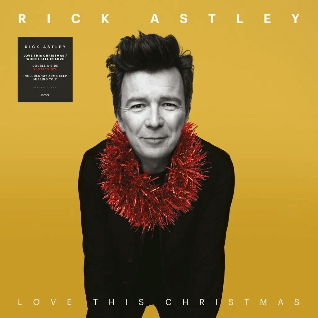 Album artwork for Love This Christmas / When I Fall In Love by Rick Astley
