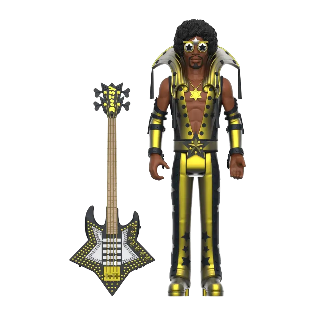 Album artwork for Bootsy Collins (Black And Gold) ReAction figure by Bootsy Collins