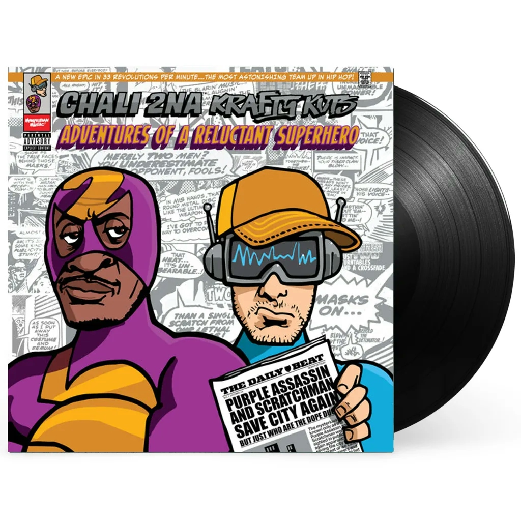 Album artwork for Adventures Of A Reluctant Superhero by Chali 2na