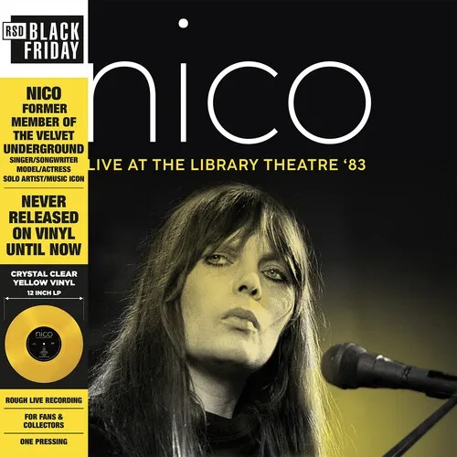 Album artwork for Live At The Library Theatre '83 by Nico