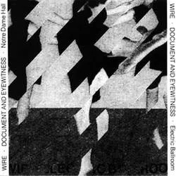 Album artwork for Album artwork for Document And Eyewitness 1979 - 1980 by Wire by Document And Eyewitness 1979 - 1980 - Wire