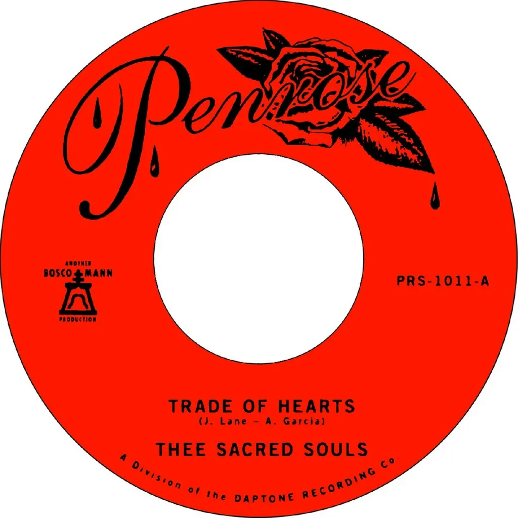 Album artwork for Trade of Hearts b/w Let Me Feel Your Charm by Thee Sacred Souls