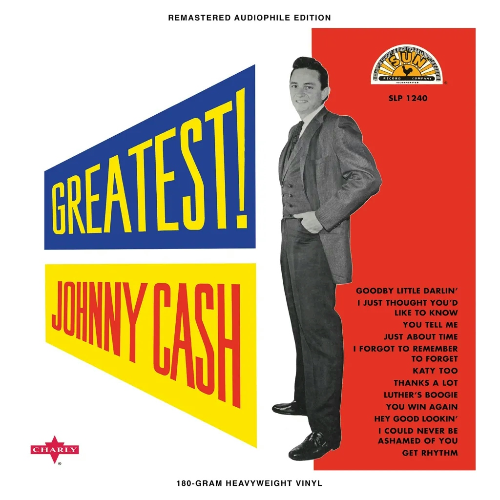 Album artwork for Greatest! (Remastered) by Johnny Cash