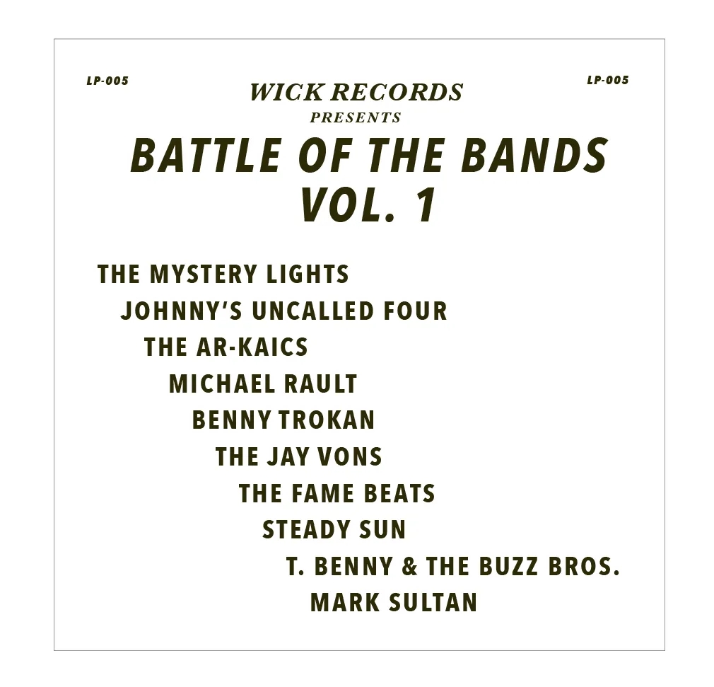 Album artwork for Wick Records: Battle of the Bands Vol 1 by Various