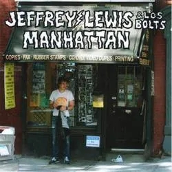 Album artwork for Manhattan by Jeffrey Lewis and Los Bolts