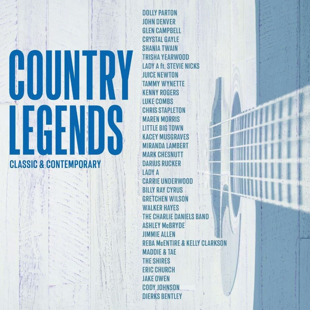 Album artwork for Country Legends - Classic and Contemporary by Various