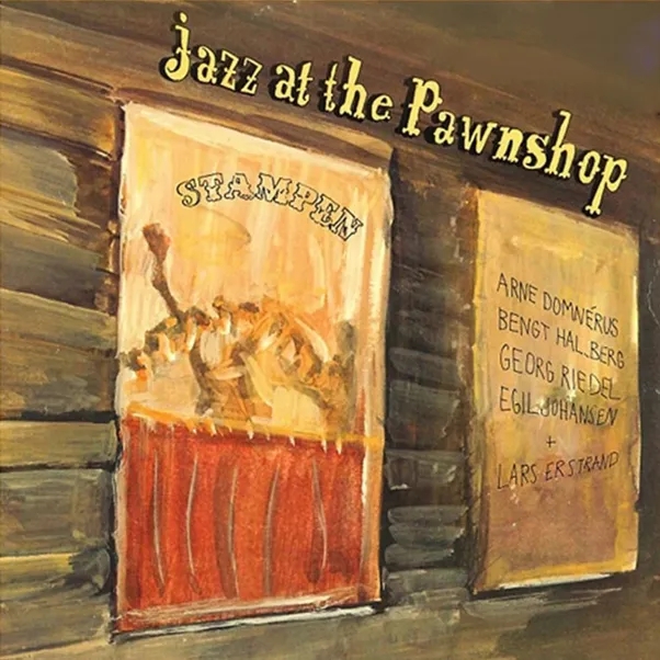 Album artwork for Jazz at the Pawnshop by Arne Domnérus / Bengt Hallberg / Georg Riedel / Egil Johansen / Lars Erstrand