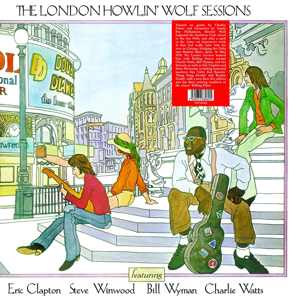 Album artwork for The London Howlin' Wolf Sessions by Howlin' Wolf