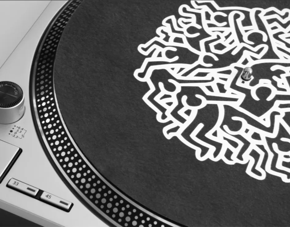 Album artwork for Album artwork for Keith Haring Anti-static Record Mat by Keith Haring by Keith Haring Anti-static Record Mat - Keith Haring