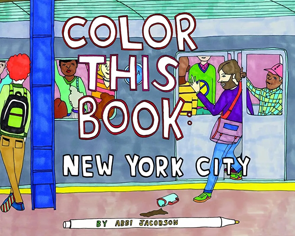 Album artwork for Color This Book: New York City by Abbi Jacobson