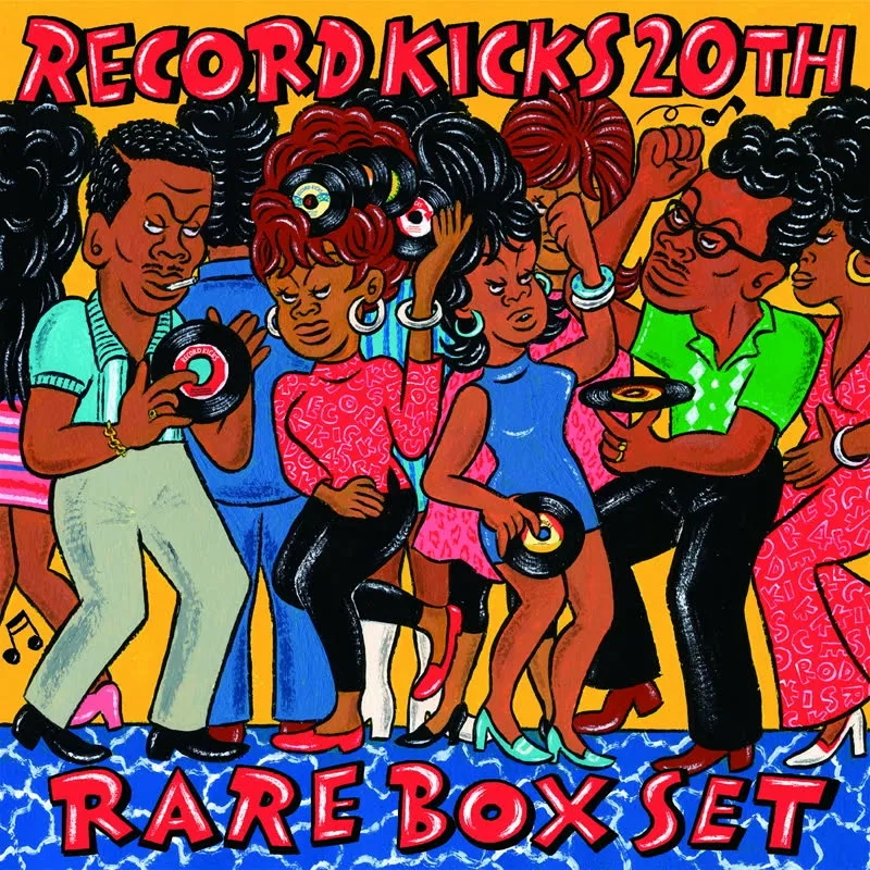 Album artwork for Record Kicks 20th Rare Box Set by Various Artists