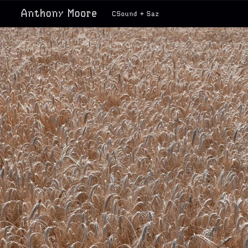Album artwork for CSound and Saz by Anthony Moore