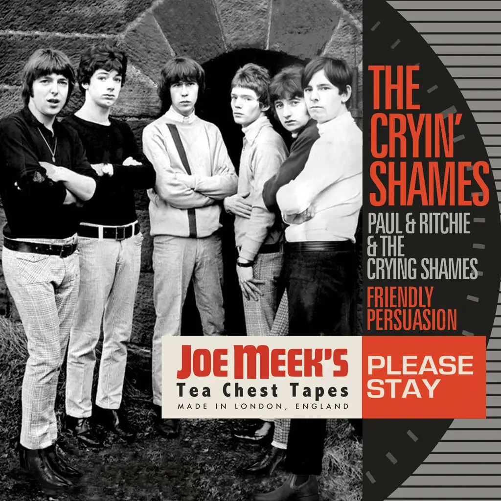 Album artwork for Please Stay by The Cryin’ Shames, Paul and Ritchie / The Cryin’ Shames, Friendly Persuasion