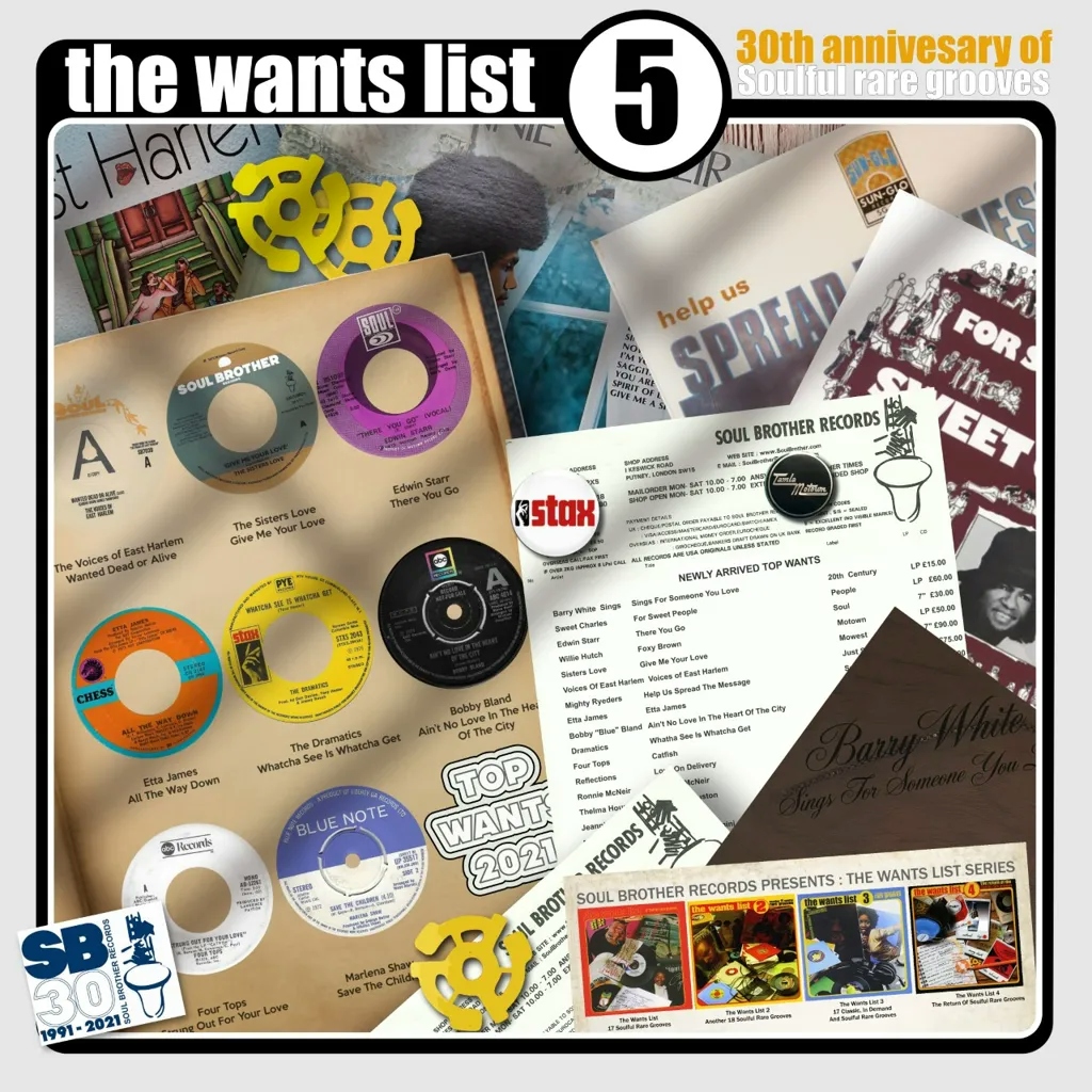 Album artwork for The Wants List - Volume 5 by Various Artists