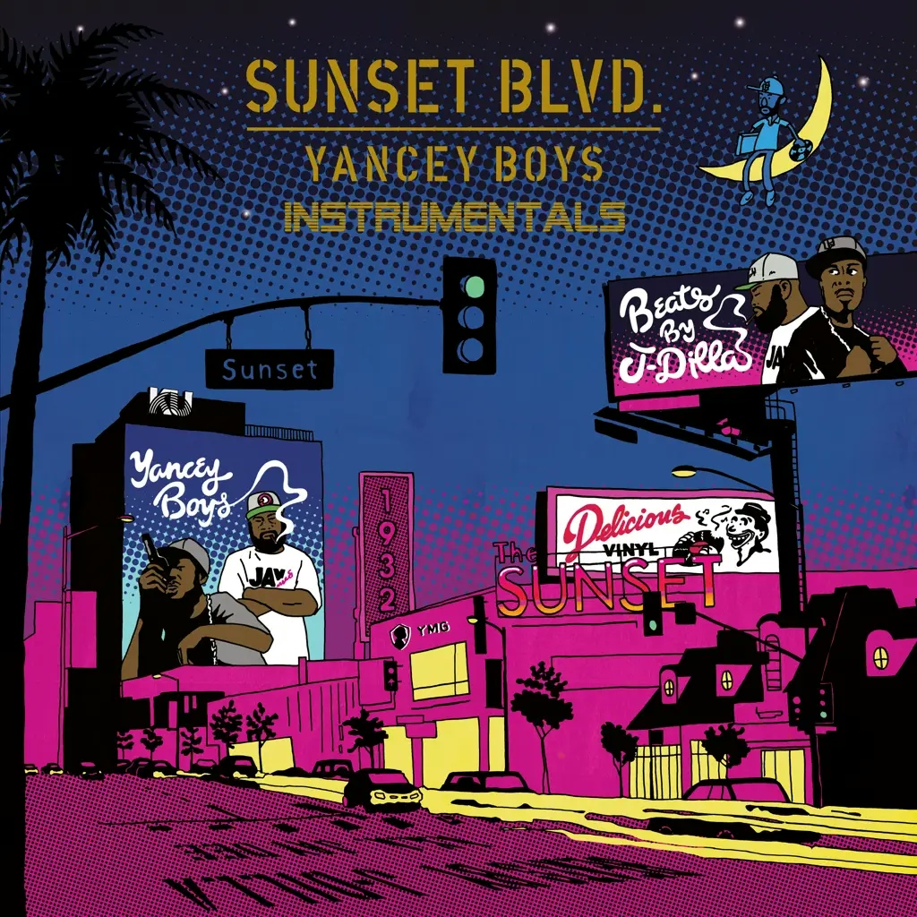 Album artwork for Sunset Blvd Instrumentals by Yancey Boys