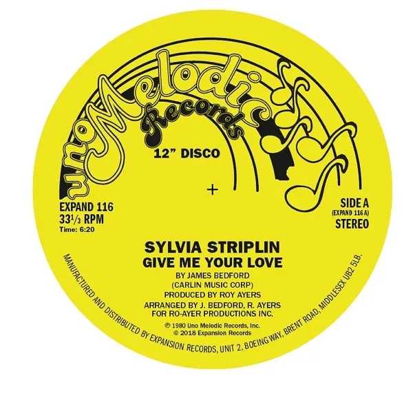 Album artwork for Give Me Your Love / You Can't Turn Me Away by Sylvia Striplin