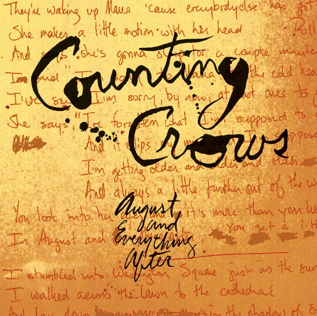 Album artwork for August And Everthing After by Counting Crows