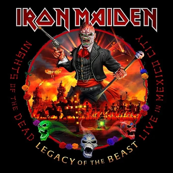 Album artwork for Nights Of The Dead - Legacy Of The Beast - Live in Mexico City by Iron Maiden