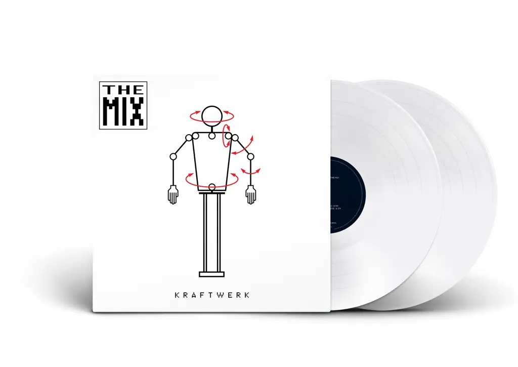 Album artwork for The Mix - White Vinyl by Kraftwerk