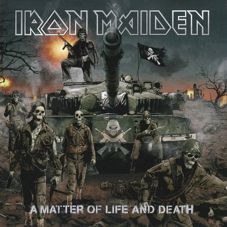 Album artwork for A Matter of Life and Death by Iron Maiden