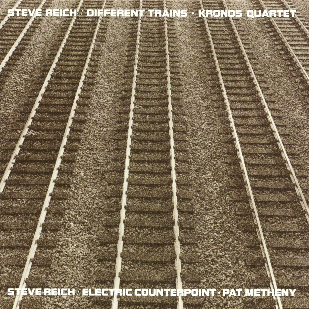 Album artwork for Different Trains / Electric Counterpoint by Steve Reich