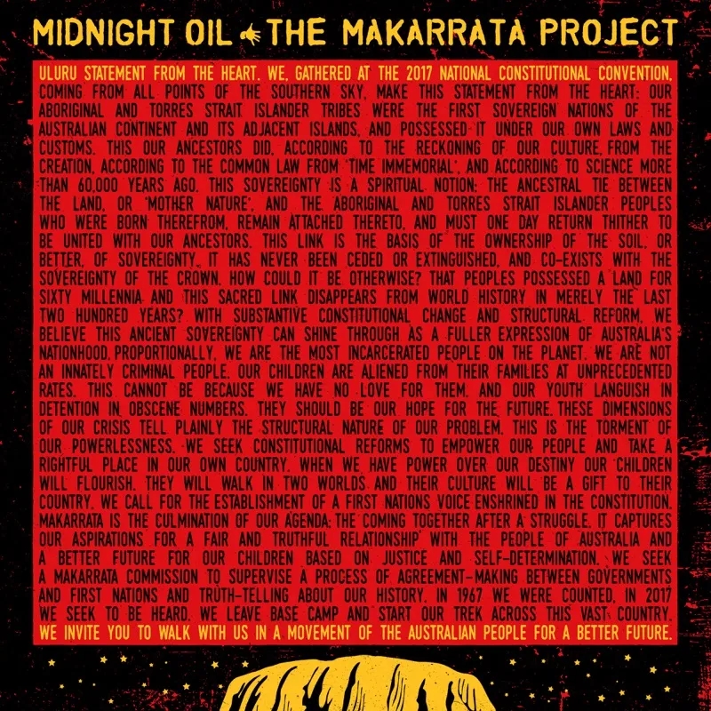 Album artwork for The Makarrata Project by Midnight Oil