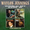 Album artwork for Love of the Common People / Hangin´ On / Only The Greatest / Jewels by Waylon Jennings