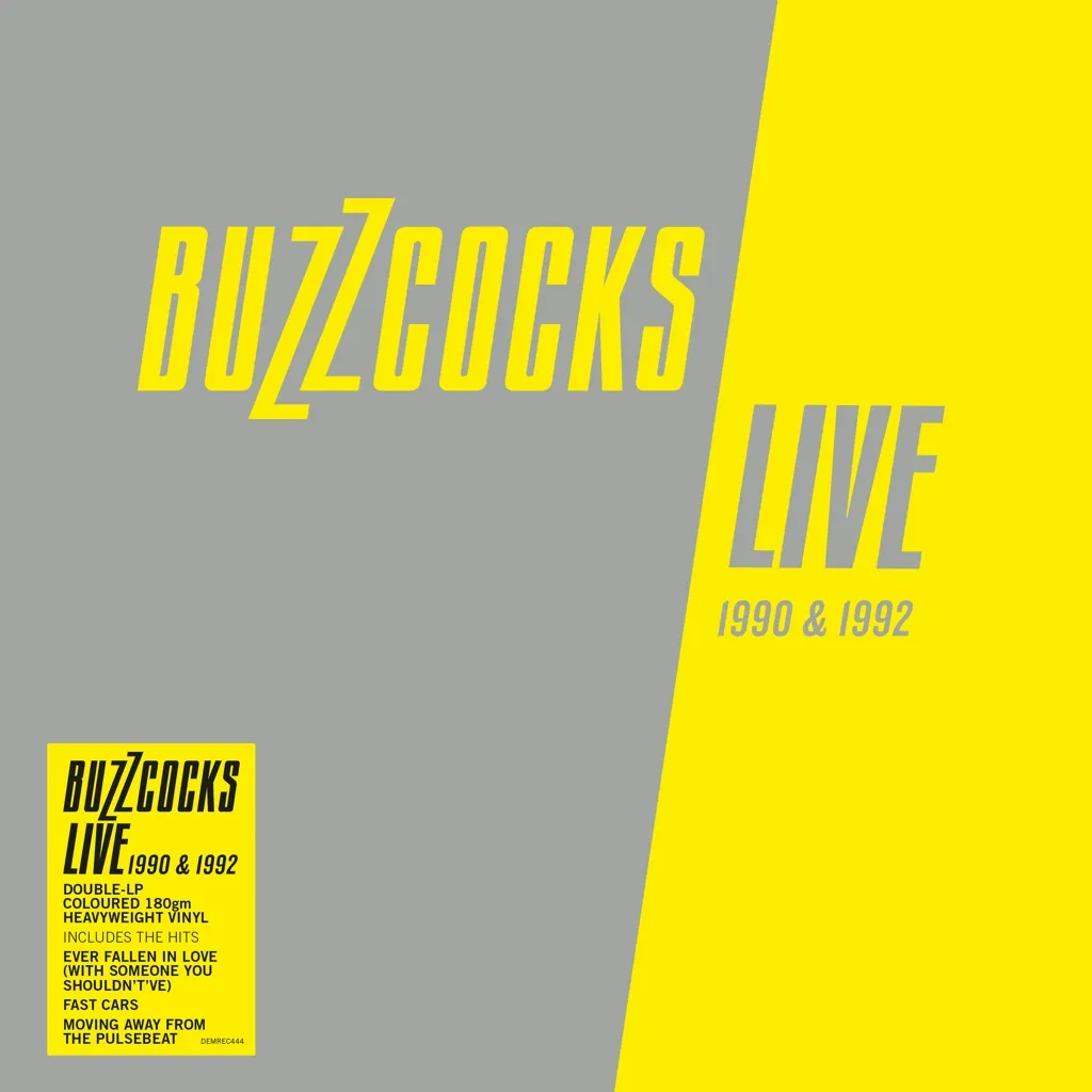 Album artwork for Live 1990 and 1992 by Buzzcocks