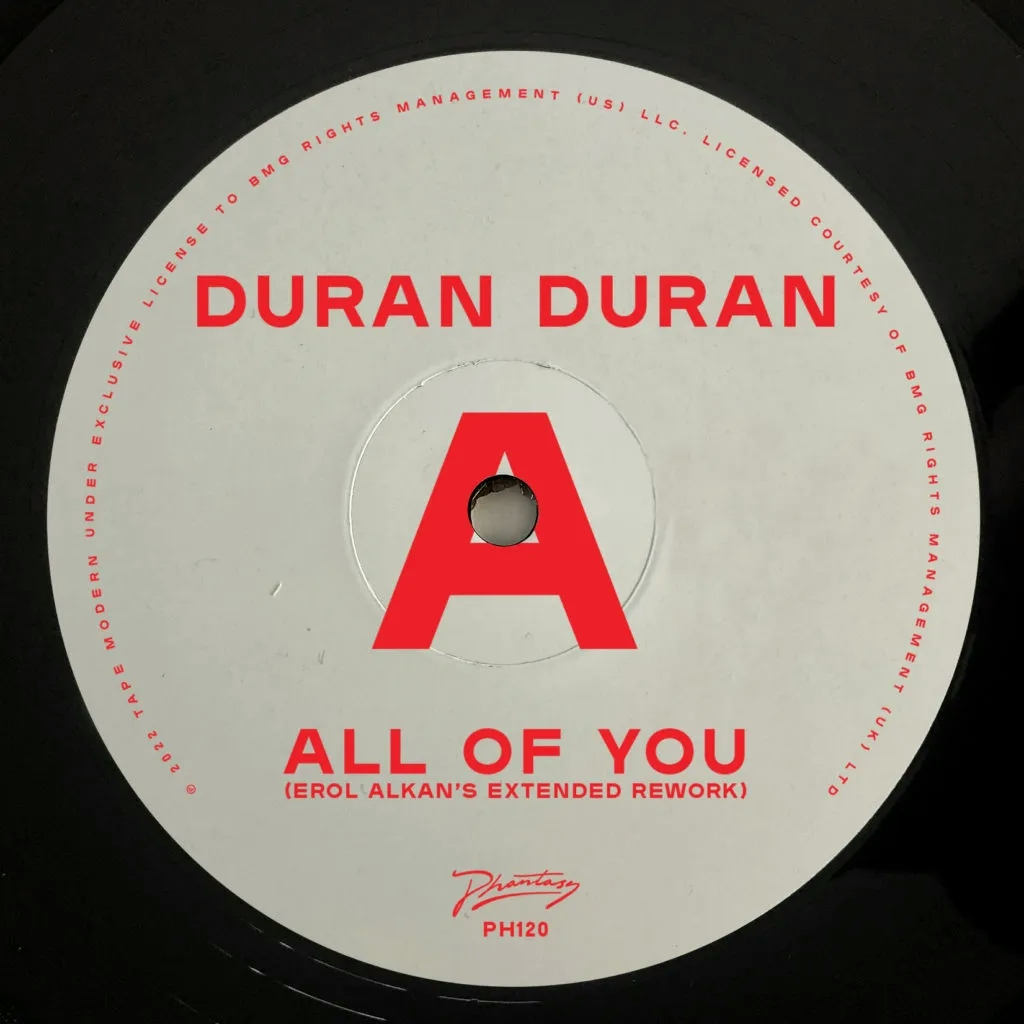 Album artwork for ALL OF YOU (Erol Alkan's Extended Rework) by Duran Duran