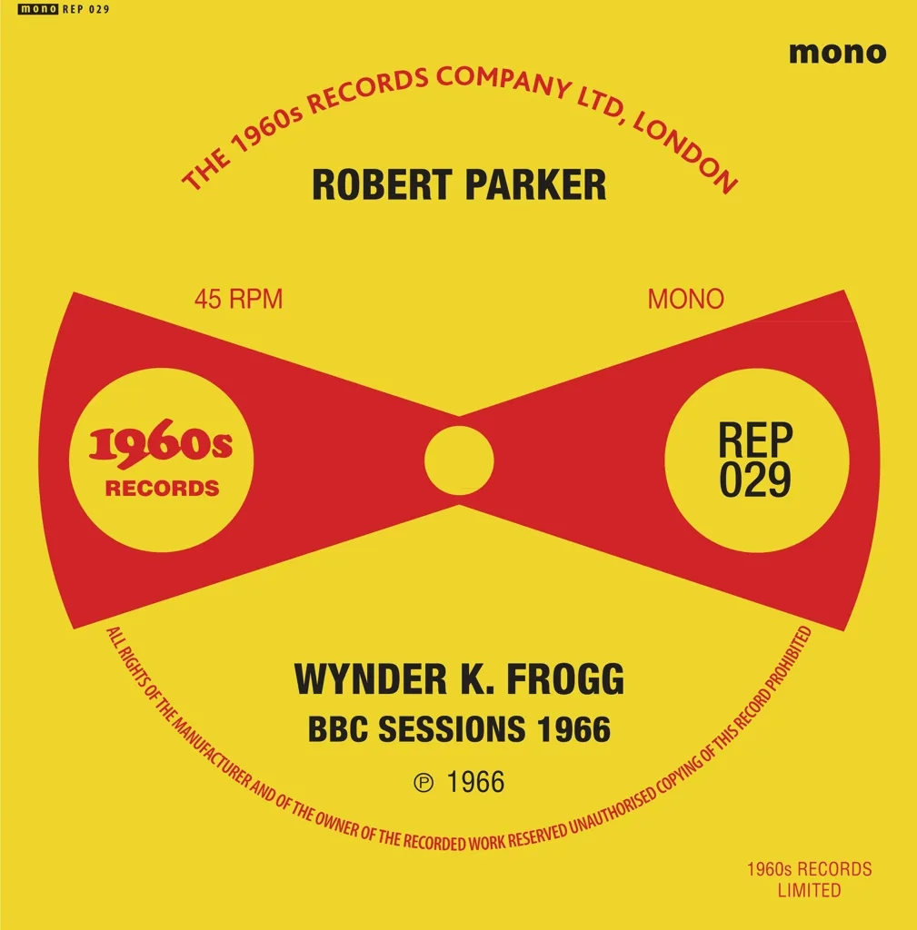 Album artwork for Barefootin' EP by Robert Parker and Wynder K Frogg
