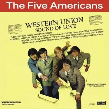 Album artwork for Western Union (RSD 2022) by The Five Americans