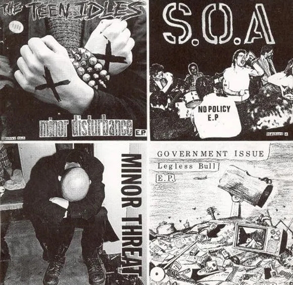 Album artwork for Dischord 1981 - Four Old Seven Inches by Various
