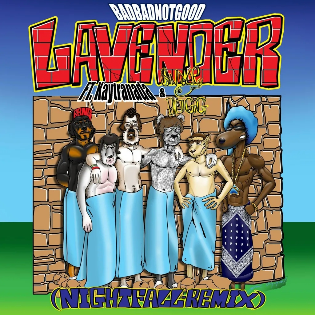 Album artwork for Album artwork for Lavender featuring Snoop Dogg by BadBadNotGood by Lavender featuring Snoop Dogg - BadBadNotGood