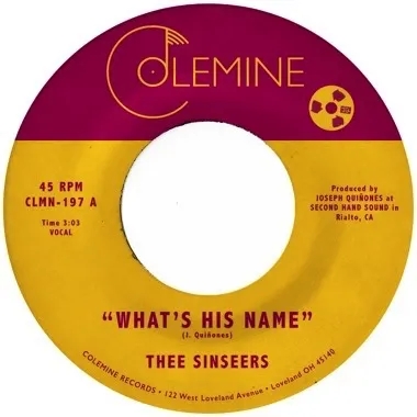 Album artwork for What's His Name by Thee Sinseers