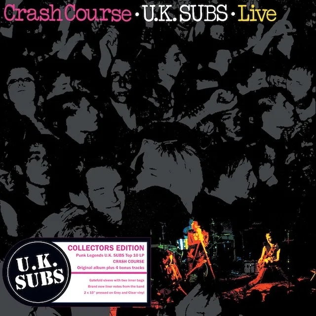 Album artwork for Crash Course - Live by UK Subs