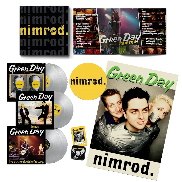 Album artwork for Album artwork for Nimrod (25th Anniversary Edition) by Green Day by Nimrod (25th Anniversary Edition) - Green Day