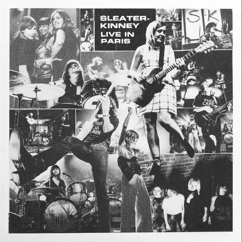 Album artwork for Live In Paris by Sleater Kinney