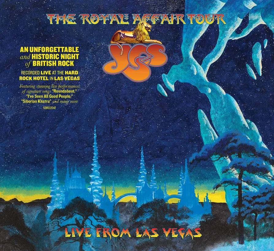 Album artwork for The Royal Affair – Live in Las Vegas by Yes