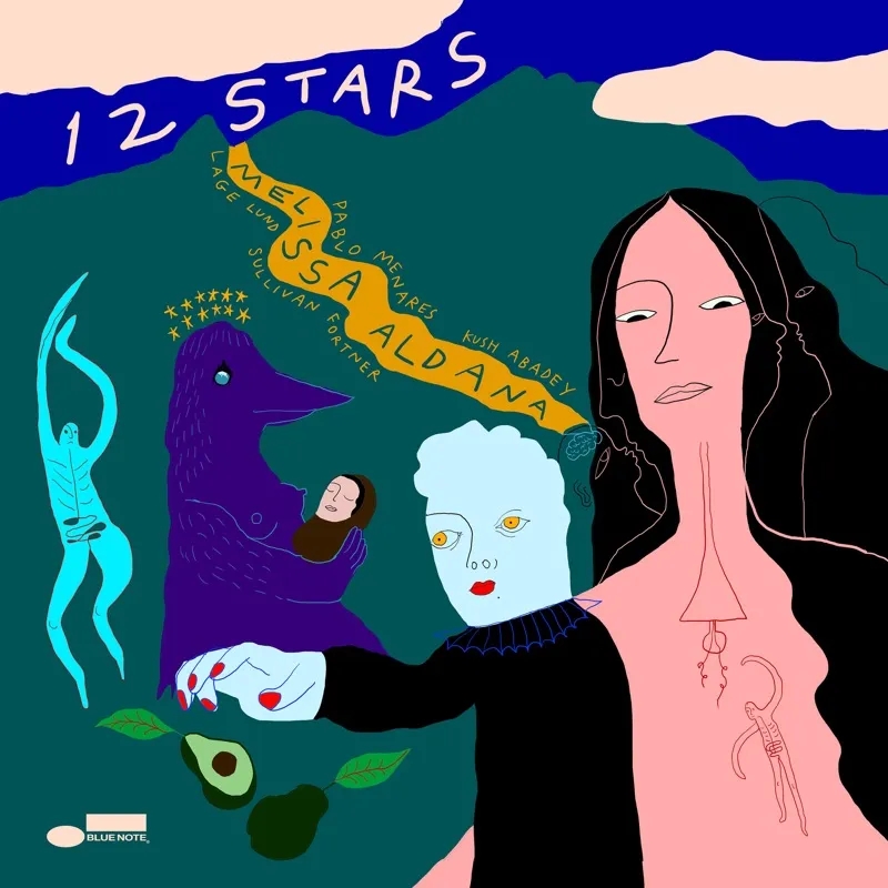 Album artwork for 12 Stars by Melissa Aldana