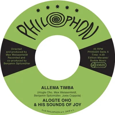 Album artwork for Allema Timba by  Alogte Oho and His Sounds of Joy