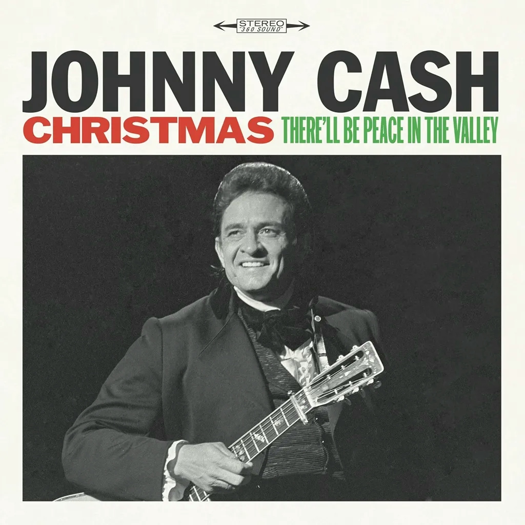 Album artwork for Christmas There'll be Peace in the Valley by Johnny Cash