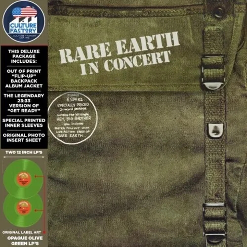 Album artwork for In Concert by Rare Earth