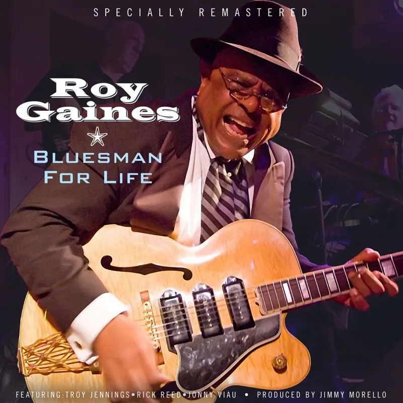 Album artwork for Bluesman For Life by Roy Gaines