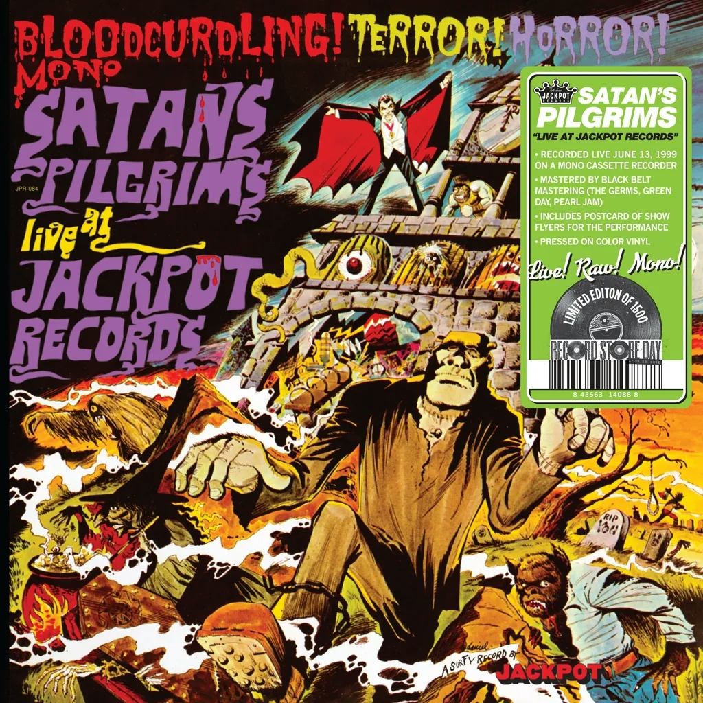 Album artwork for Live At Jackpot Records by Satan's Pilgrims