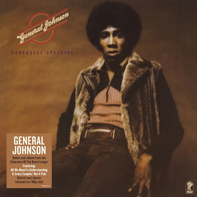 Album artwork for Generally Speaking by General Johnson