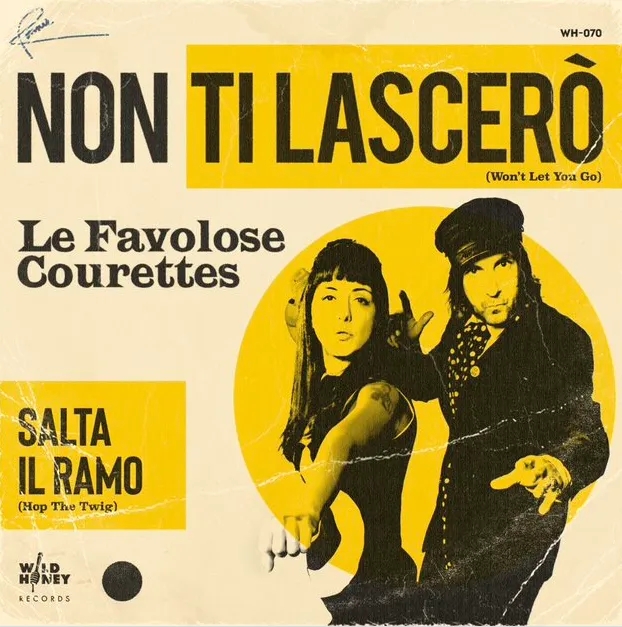 Album artwork for Non ti lascerò by The Courettes