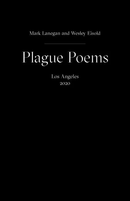 Album artwork for Plague Poems by Mark Lanegan