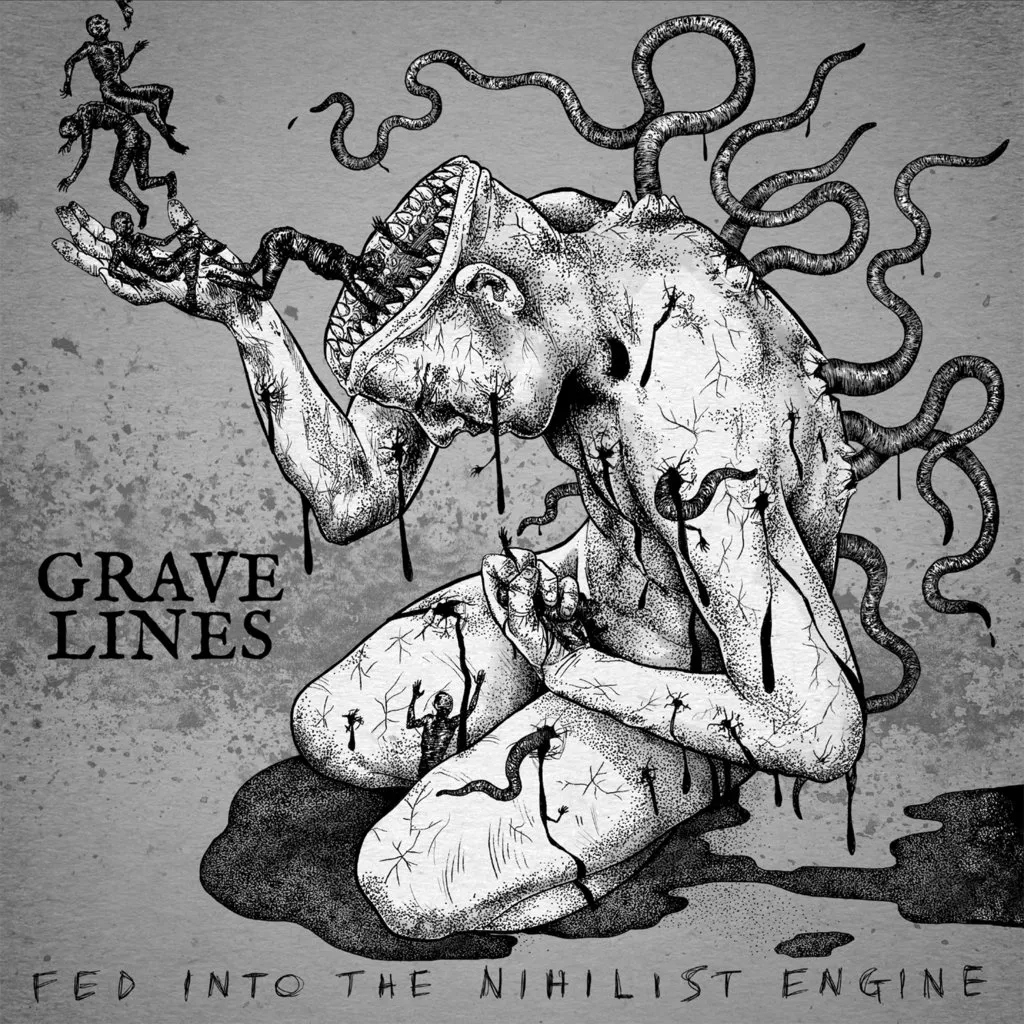 Album artwork for Fed Into the Nihilist Engine by Grave Lines