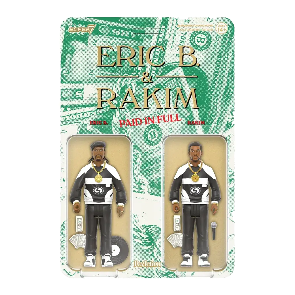 Album artwork for ReAction Figures Paid In Full 2-Pack by Eric B and Rakim