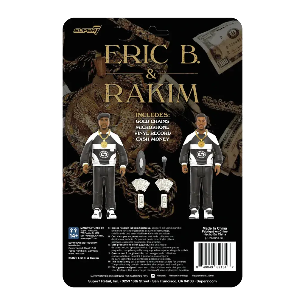 Album artwork for ReAction Figures Paid In Full 2-Pack by Eric B and Rakim